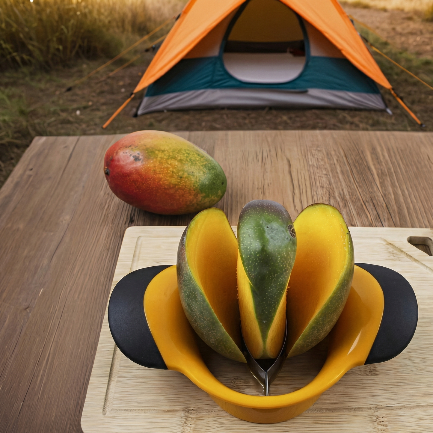 Extractor pentru Miezul de Mango din Oțel Inoxidabil Rezistent