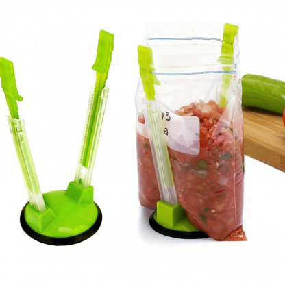 Suport Reglabil Vertical pentru Pungi de Alimente