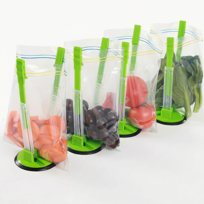 Suport Reglabil Vertical pentru Pungi de Alimente