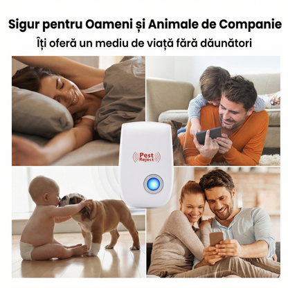 Dispozitiv Ultrasonic pentru Șoareci și Insecte