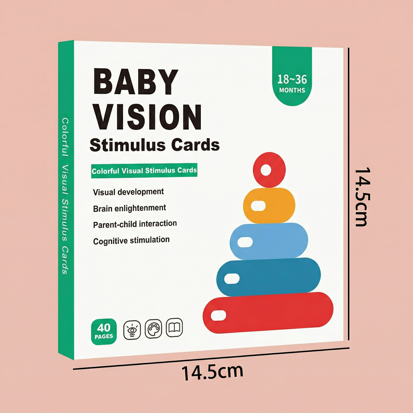 Carduri de Stimulare Vizuală pentru Bebeluși - pentru Învățare Timpurie și Dezvoltare Cognitivă