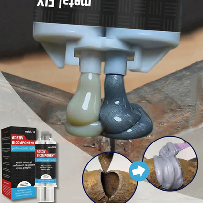 MetalFix - Adeziv Bicomponent pentru Reparații Rapide