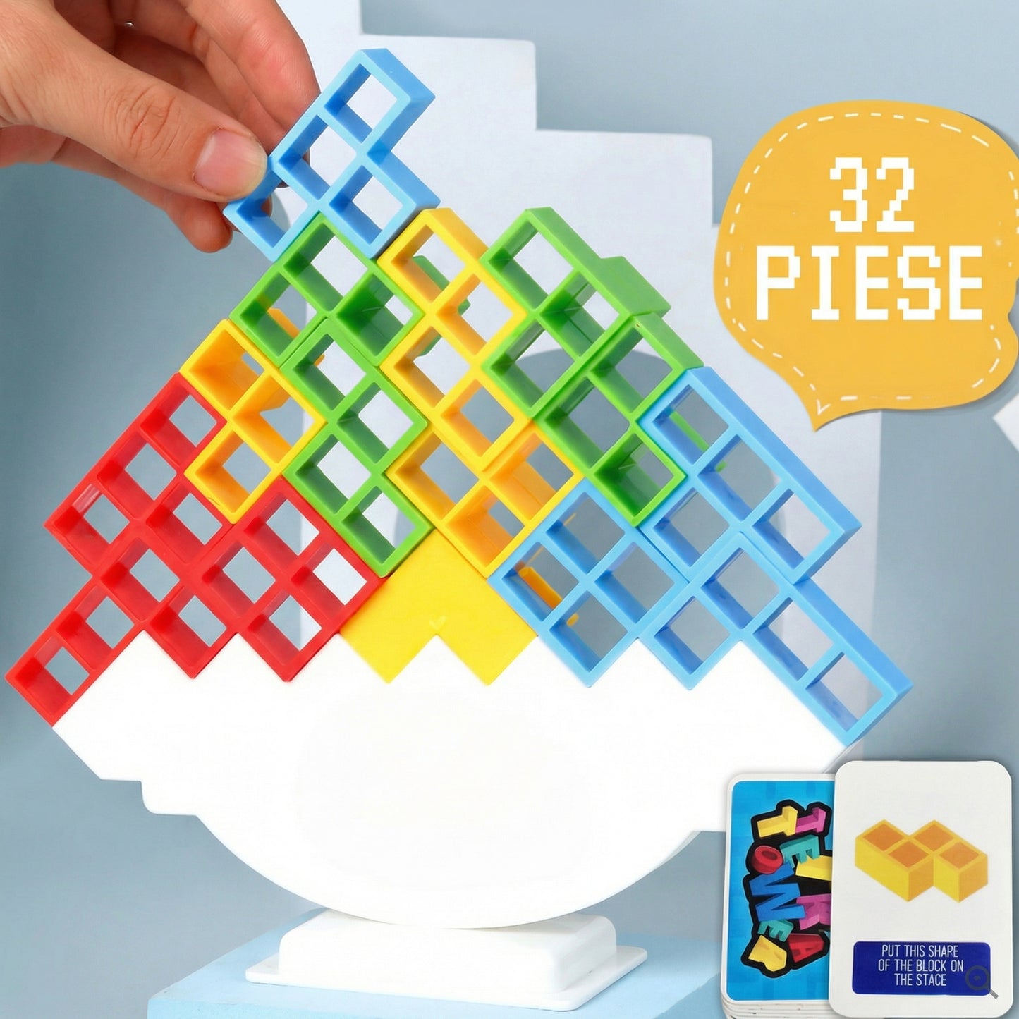 Tetris în Echilibru - Joc de Societate