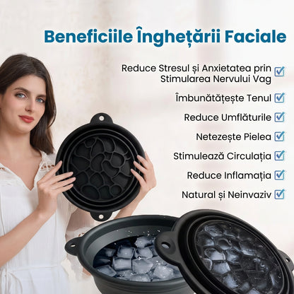 Bazin Portabil din Silicon pentru Baie de Gheață
