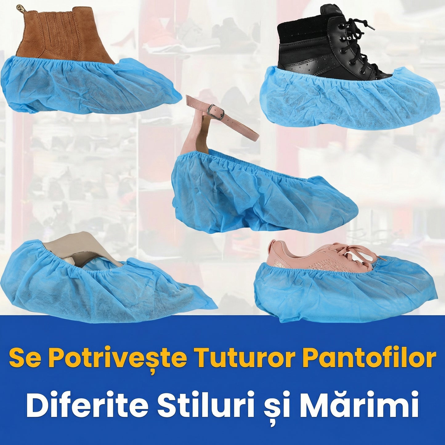 Set 100 Ciorapi de Încălțăminte