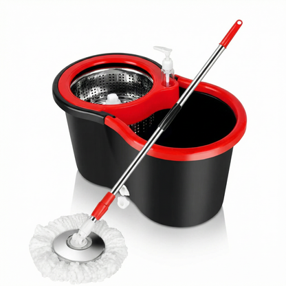 Set Mop Rotativ si Galeata cu Sistem de Stoarcere