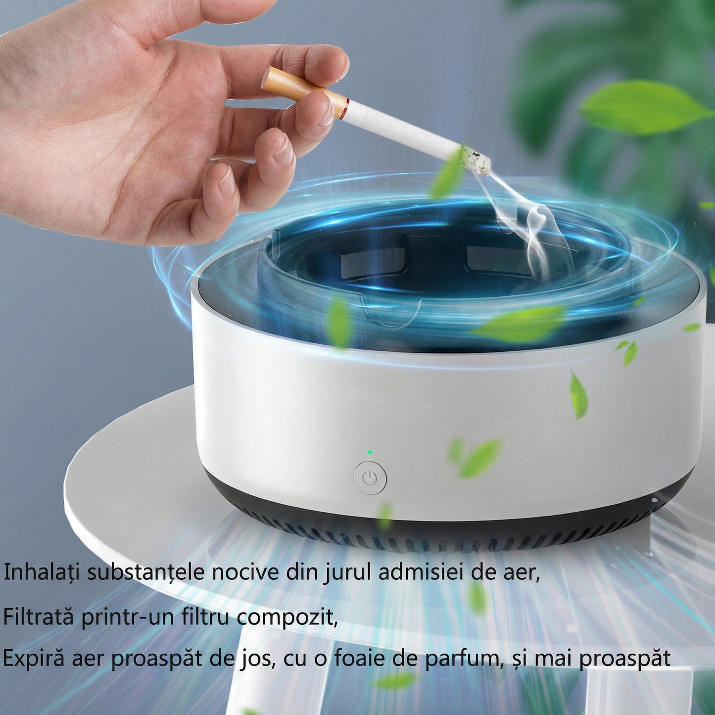 Scrumiera Electrică Smart – Respiri Aer Curat, Oriunde Te Afli