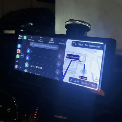 Navigație Auto Android 7”, CarPlay, Waze, Fără Fir