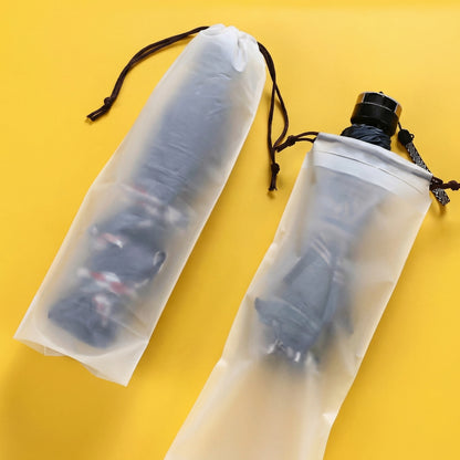 Set de 5 Pungi Transparente de Stocat Umbrele