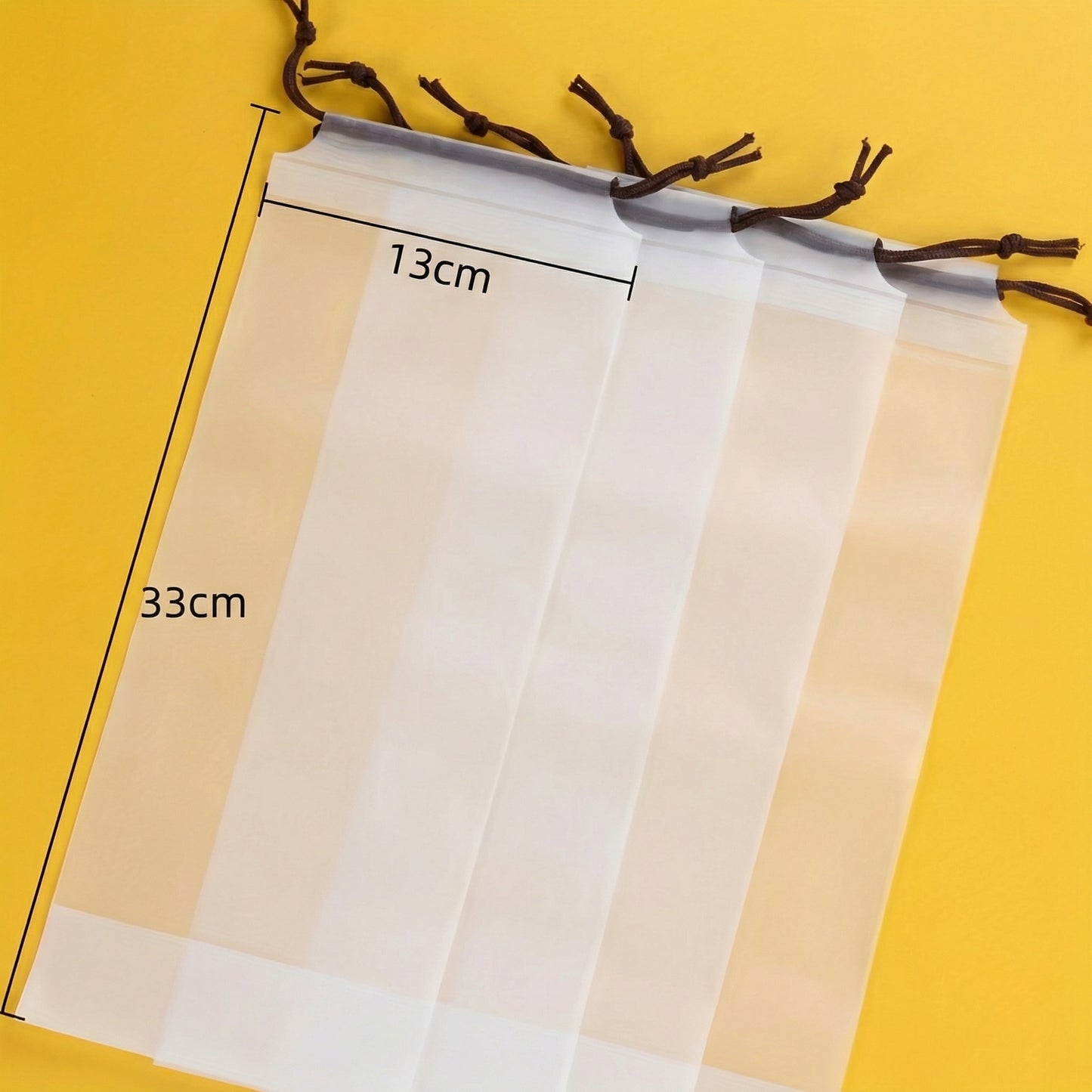 Set de 5 Pungi Transparente de Stocat Umbrele