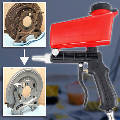 Pistol de Sablare Portabil
