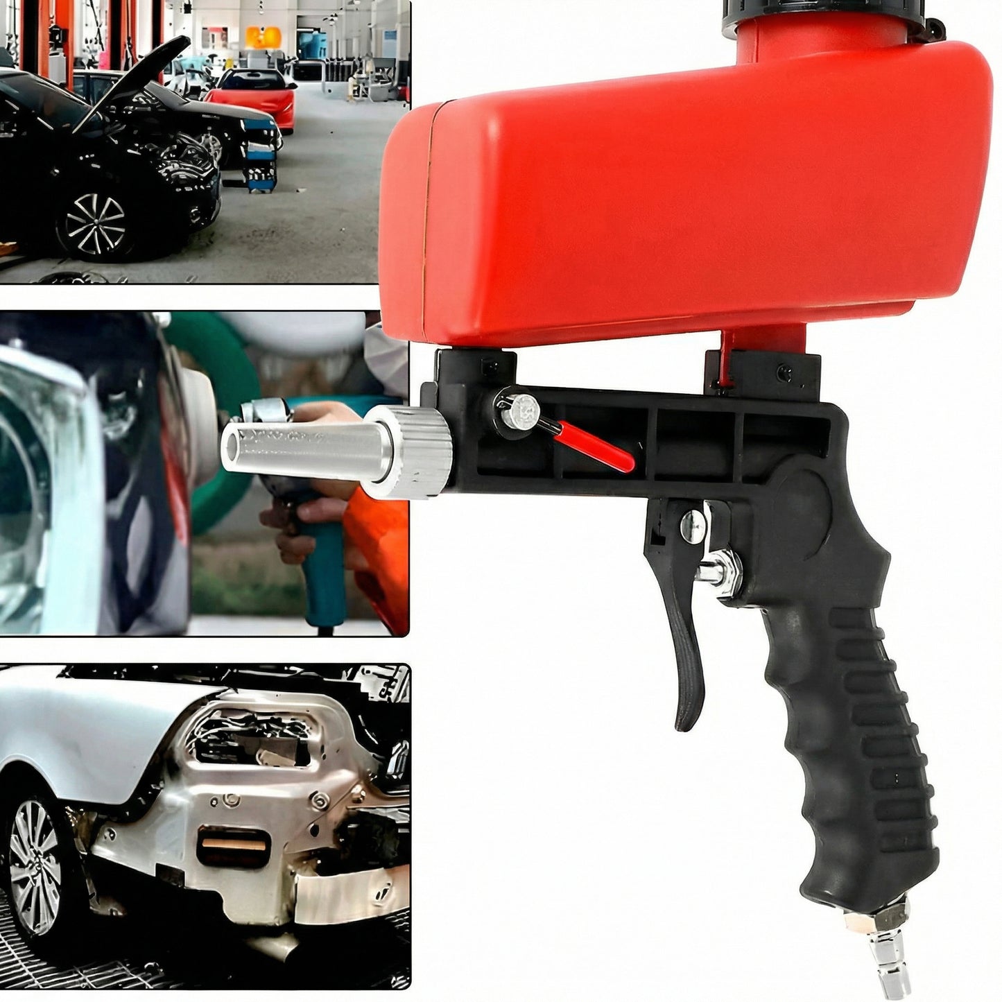 Pistol de Sablare Portabil