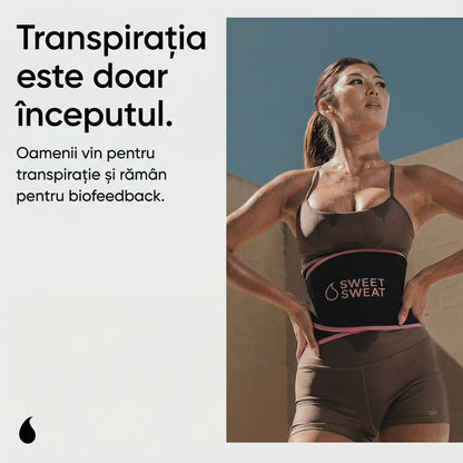 Centură de Talie cu Căptușeală din Folie, Curea Reglabilă pentru Fitness și Modelarea Corpului