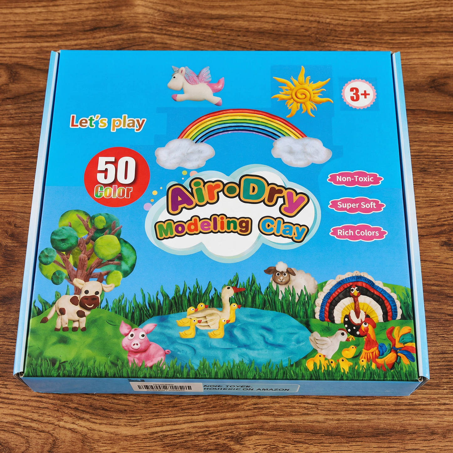 Kit de Modelat pentru Copii în 50 Culori