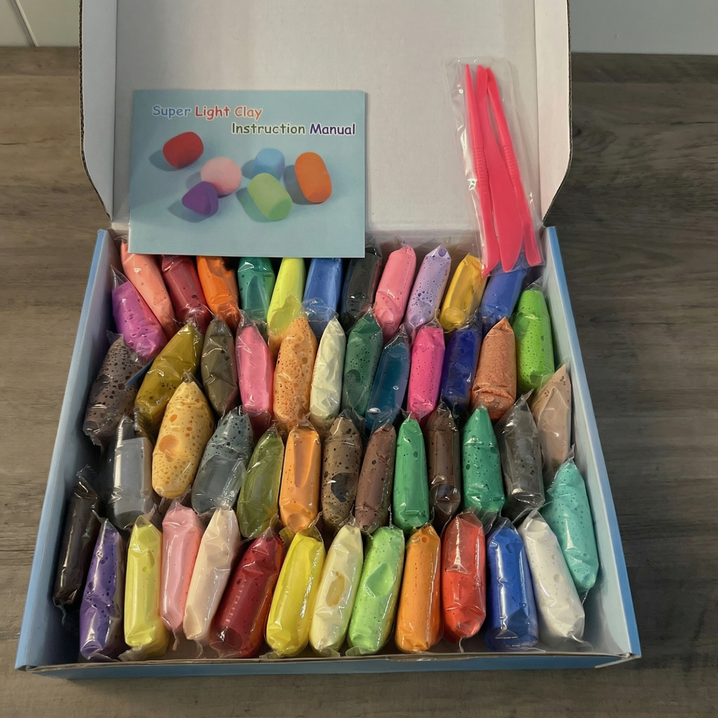 Kit de Modelat pentru Copii în 50 Culori
