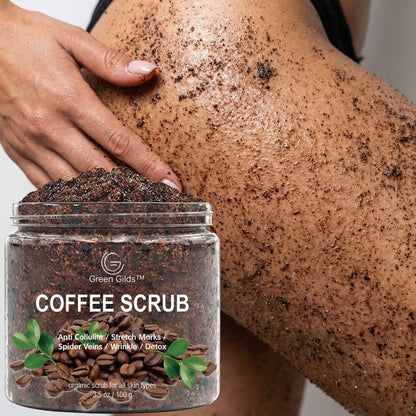 Scrub Natural de Cafea pentru Exfoliere pentru Corp și Față