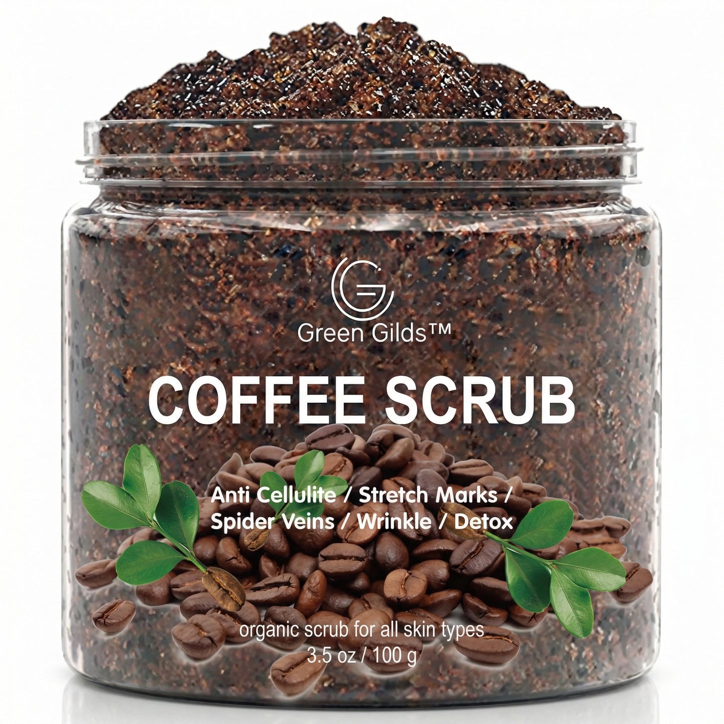Scrub Natural de Cafea pentru Exfoliere pentru Corp și Față