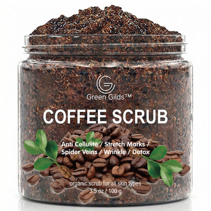 Scrub Natural de Cafea pentru Exfoliere pentru Corp și Față