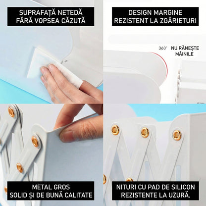 Suport Ajustabil pentru Cărți, Extenibil până la 50 de cm