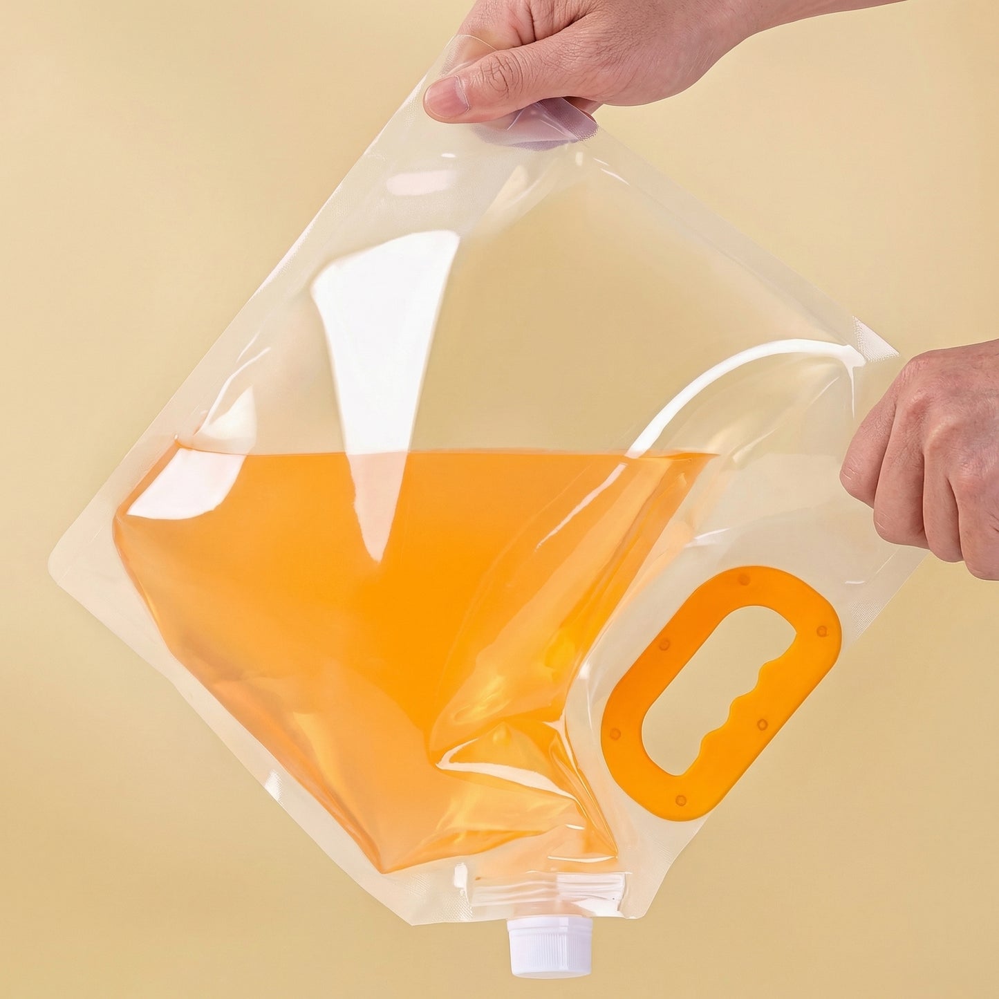 Pungi Mari Transparente Reutilizabile cu Capac pentru Depozitarea Alimentelor