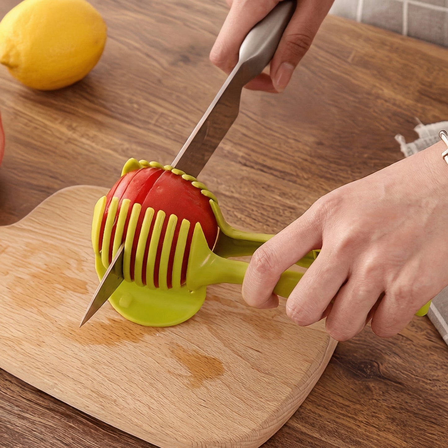 Aparat Versatil pentru Feliat Fructe, Legume și Ouă
