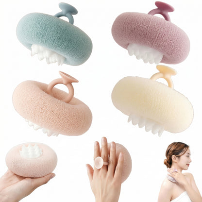 Burete de Baie 2 în 1 Extra Exfoliant