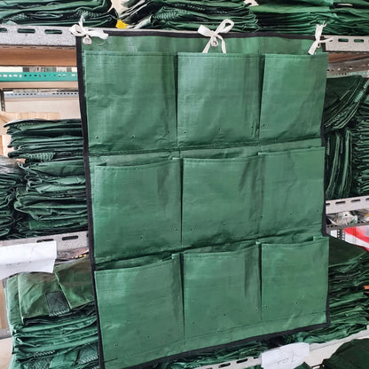 Jardinieră Verticală de Perete cu 9 Buzunare pentru Plante