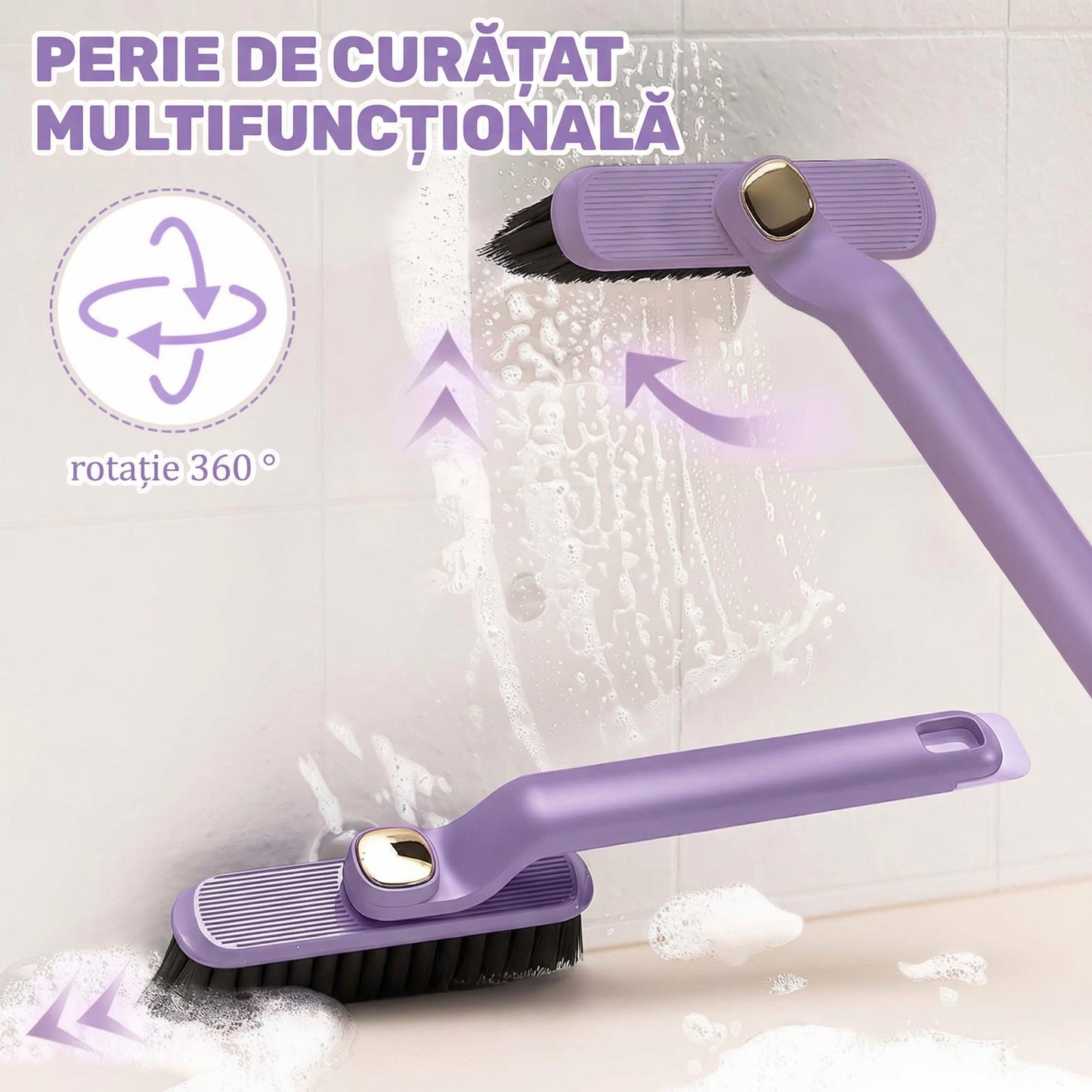 Perie Multifuncțională pentru Curățarea Crăpăturilor
