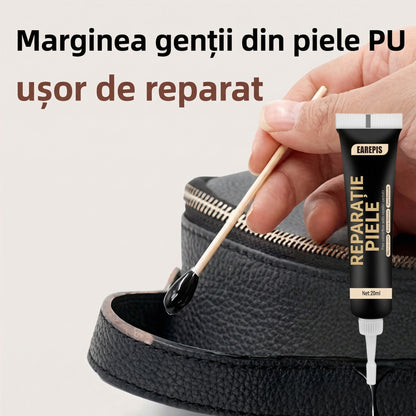 Pastă de Reparație Neagră cu Ulei pentru Piele și Piele Ecologică