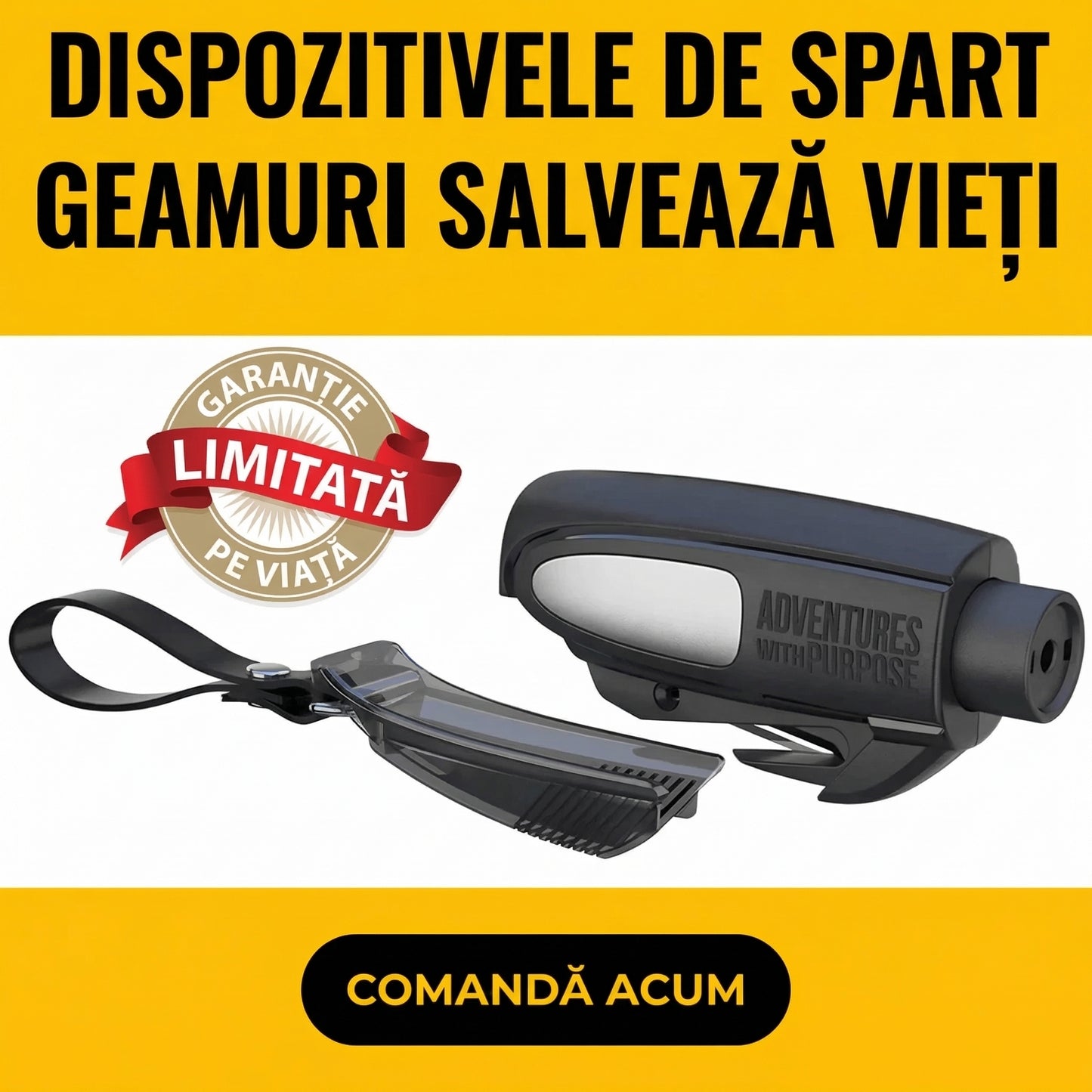 Instrument de Evacuare de Urgență 2-în-1
