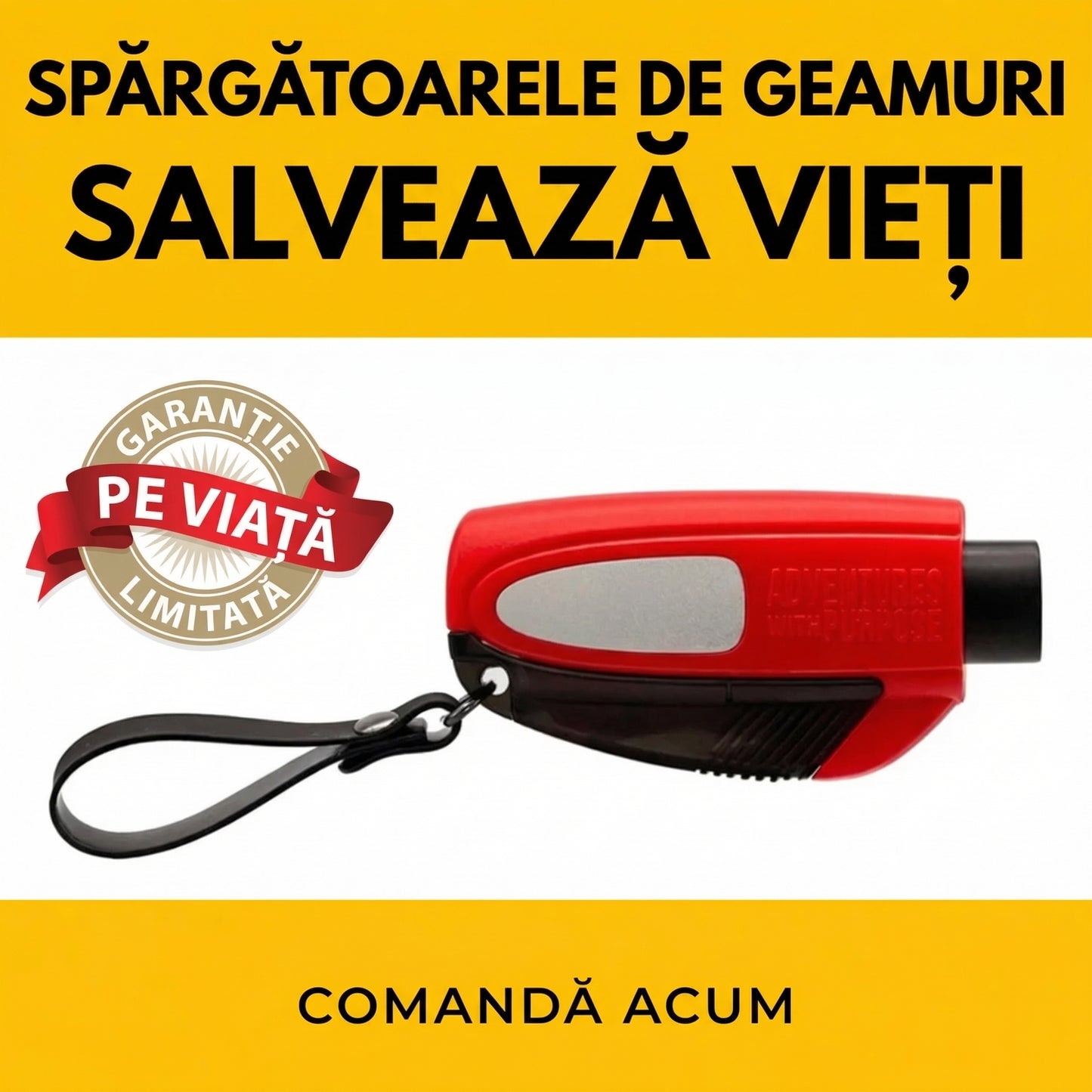 Instrument de Evacuare de Urgență 2-în-1