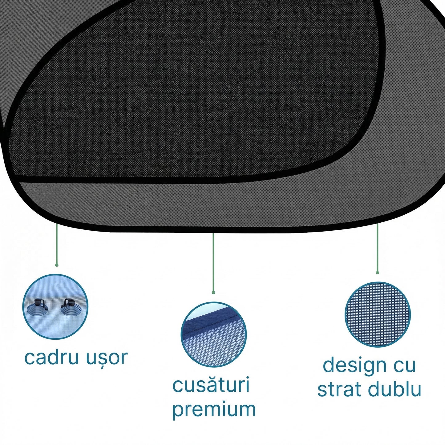 Parasolar Auto cu Protecție UV