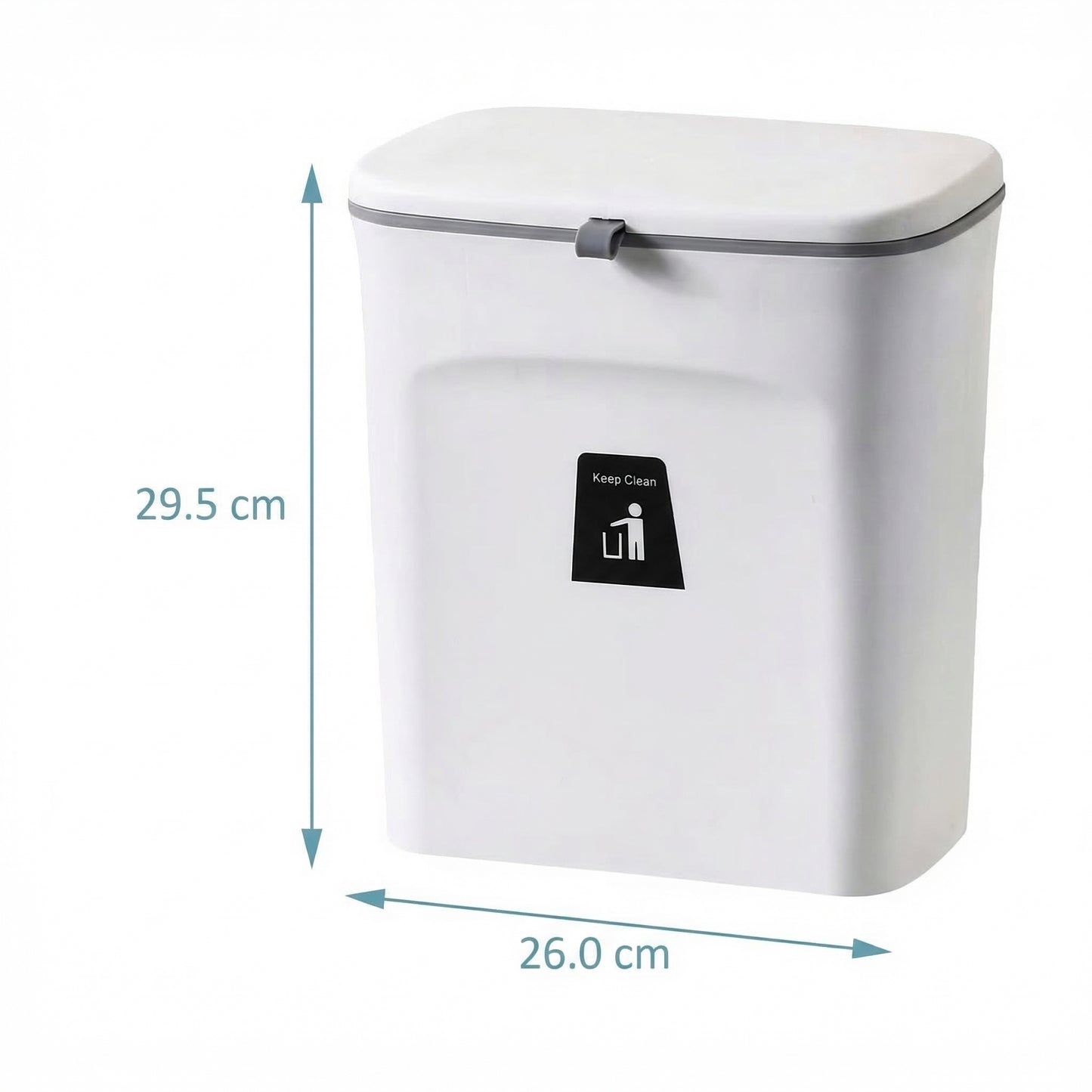 Coș de Gunoi Suspendat, Capacitate 6.5L