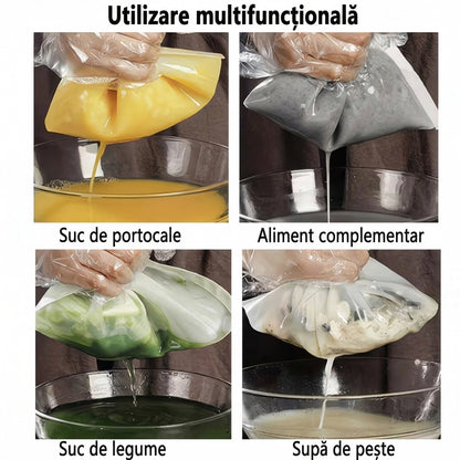 Set Filtru Alimentar cu Plasă Fină din Nailon