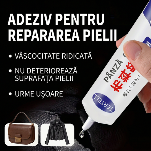 Adeziv Transparent pentru Piele și Textile