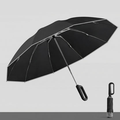 Umbrelă Automată cu Sistem Snap-lock și Deschidere Inversă