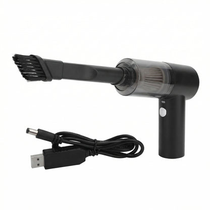 Aspirator Portabil fără Fir cu LED pentru Curățare Auto și Birou