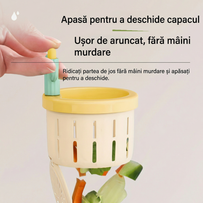 Set de 2 Coșuri de Scurgere Pop-Up cu Filtru de Deșeuri, Separator de Reziduuri