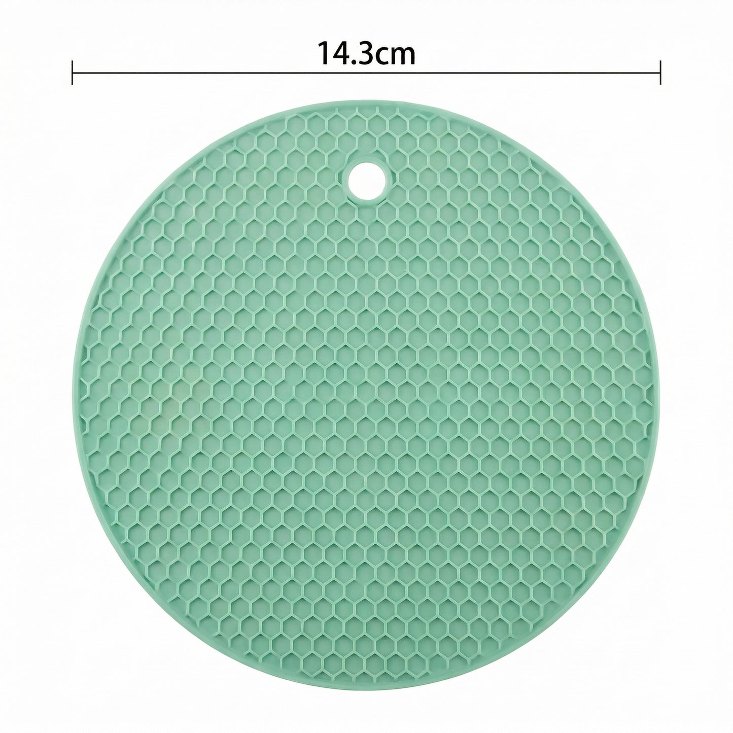 Set de 4 Suporturi Rotunde din Silicon Rezistente la Căldură, Antiderapante
