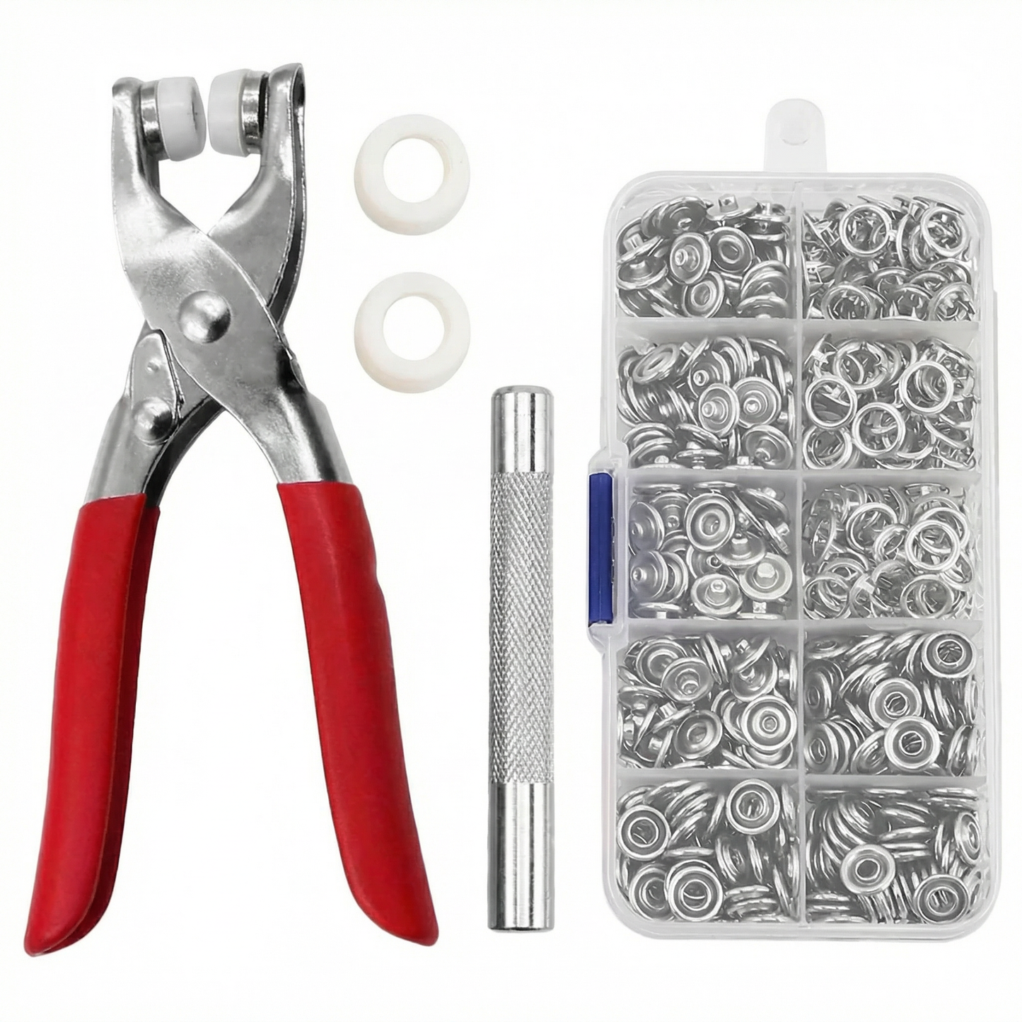 Set Clește și 150 Capse Metalice