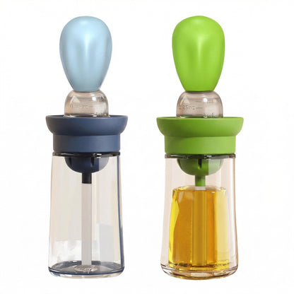 Set de 2 Dispensere de Ulei cu Pensulă