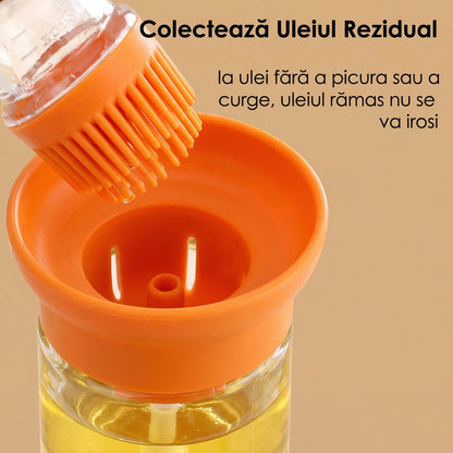 Set de 2 Dispensere de Ulei cu Pensulă