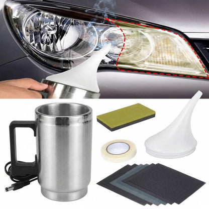 Kit cu Polimer Lichid pentru Restaurarea Farurilor Auto