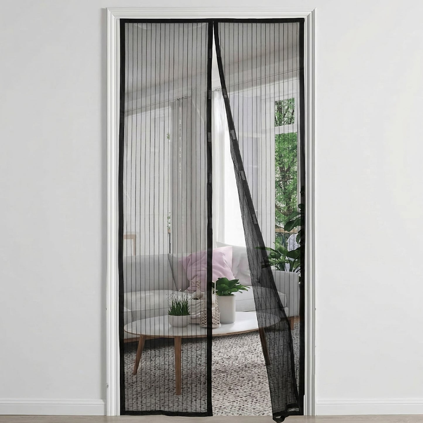 Perdea Magnetica Anti-Insecte cu Inchidere Automata - Protectie Eficienta pentru Usi