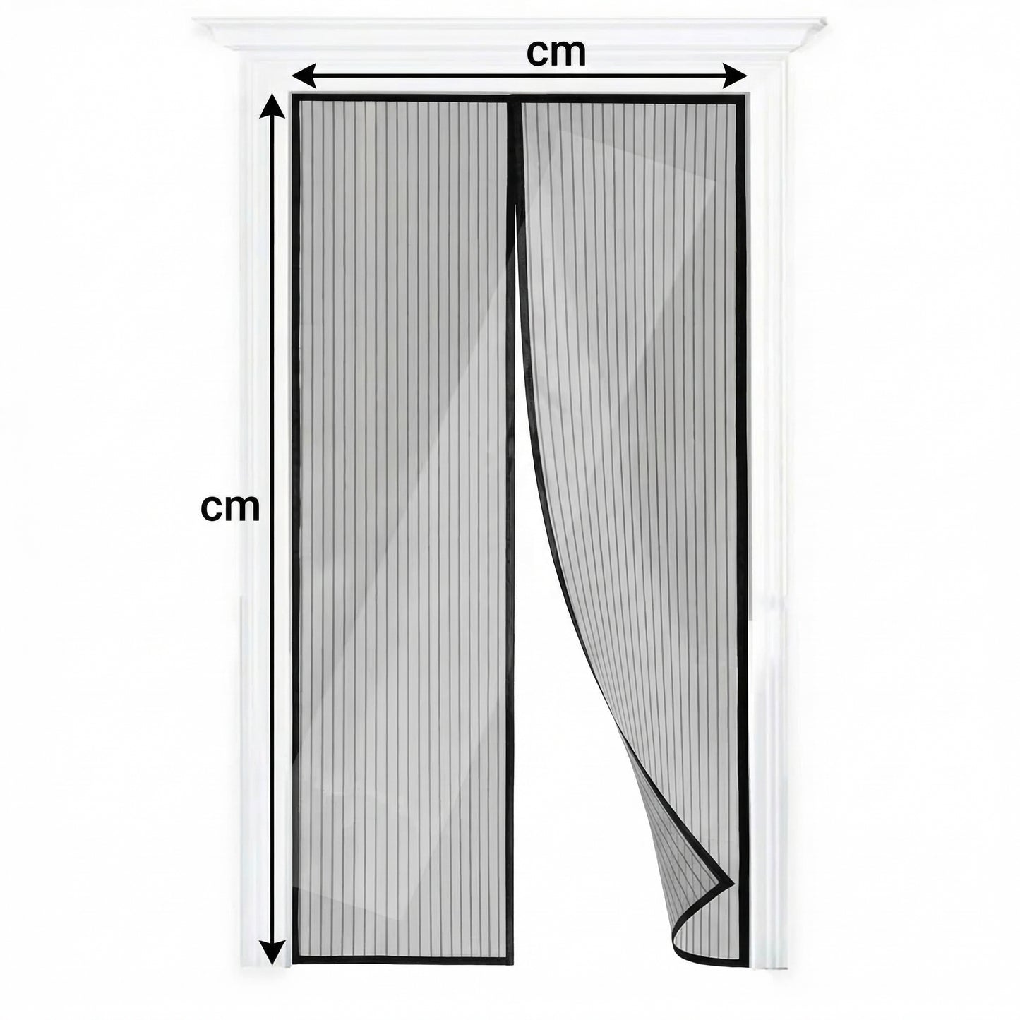 Perdea Magnetica Anti-Insecte cu Inchidere Automata - Protectie Eficienta pentru Usi