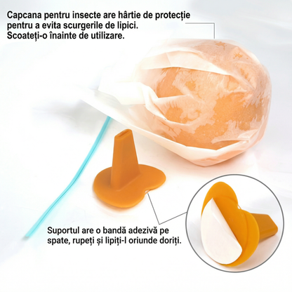 Capcană Lipicioasă pentru Insecte