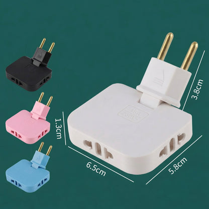 Adaptor Priză cu Cap Rotativ 180º