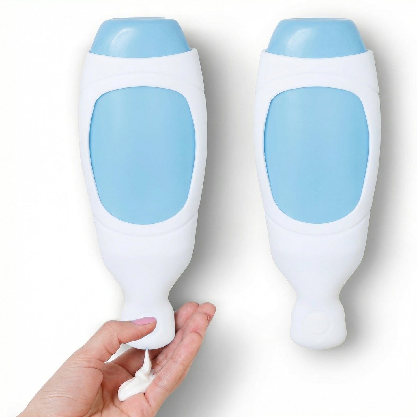 DubluDisp™ – Dispenser de Perete pentru Șampon și Gel de Duș
