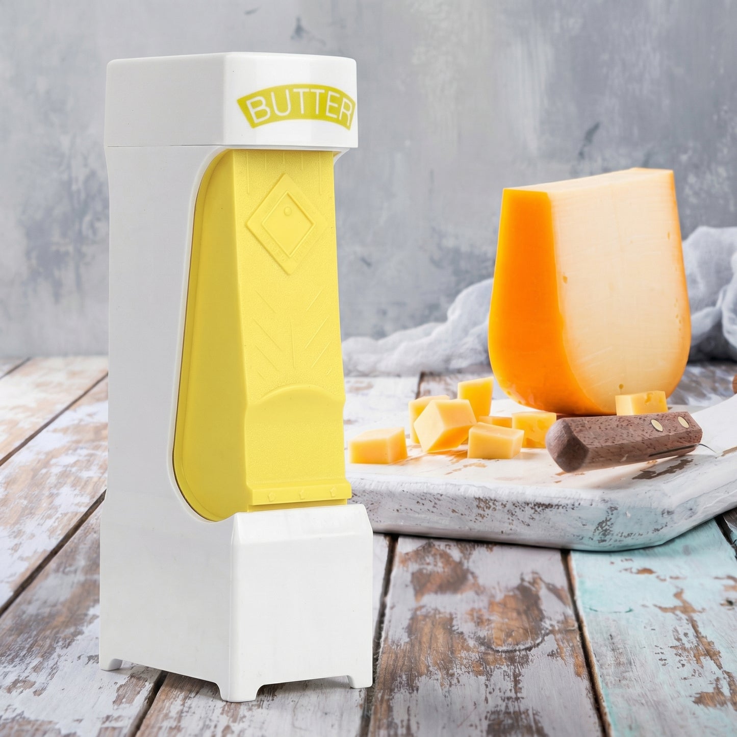CutMaster™ – Cuțit Multifuncțional pentru Unt, Brânză și Ciocolată