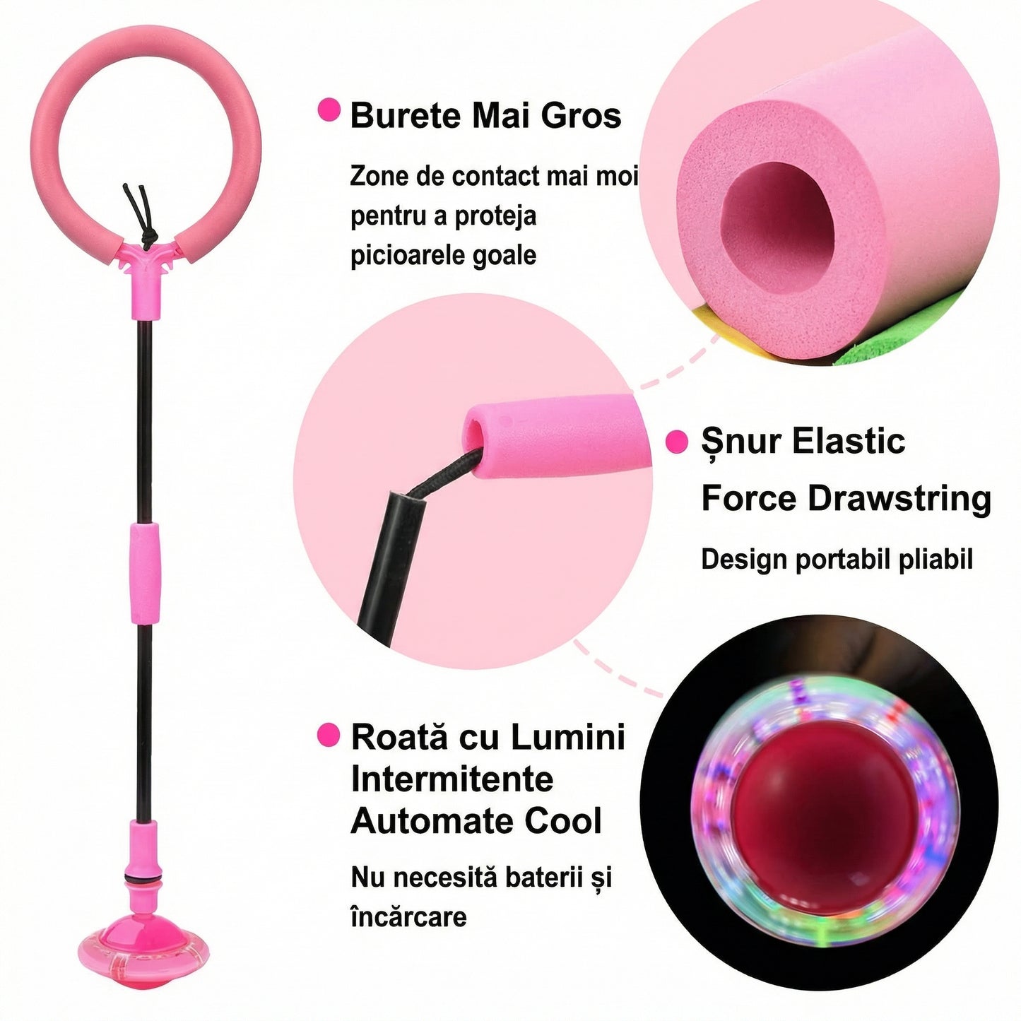 Skip Ball – Jucărie Interactivă și Sportivă pentru Copii